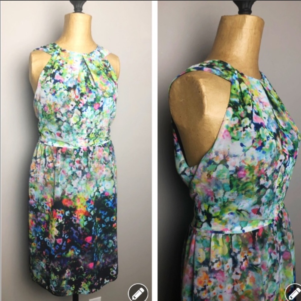 Shoshanna Multicolor Floral Dress